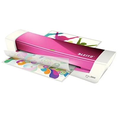 Afbeelding van Lamineermachine Leitz iLAM Home Office A4 roze