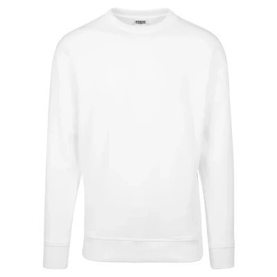 Afbeelding van Urban Classics Crewneck Sweater, Heren, Maat: Medium, White