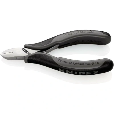 Afbeelding van Zijsnijtang Knipex 11.5 cm (60 HRC, ESD)