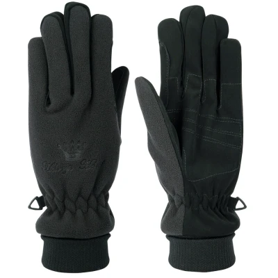 Image de Harry&#039;s Horse Gants Fleece Longs Bords Noir XXXS