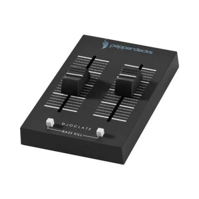 Image de Pepperdecks DJOCLATE Mini table de mixage 2 canaux, touches Bass Kill