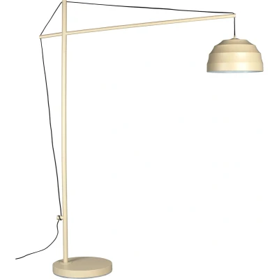 Afbeelding van Dutchbone Liwa Vloerlamp/ Staande lamp Beige