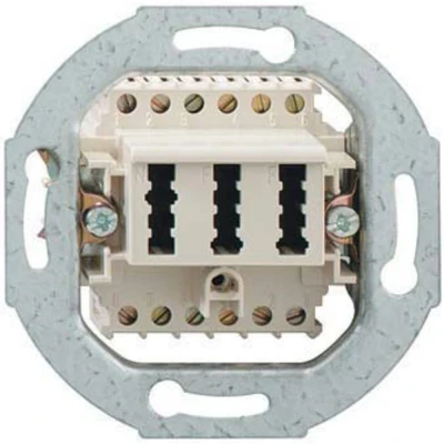 Afbeelding van Rutenbeck TAE 2x6/6NFF Up0 rw Telefoonaansluitdoos Schroefbevestiging Wit