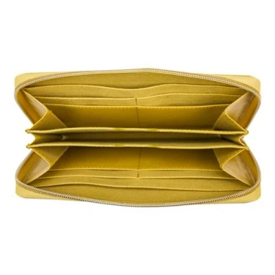 Image de dbramante1928 LA Purse Étui pour téléphone portable cuir Saffiano ambre profond
