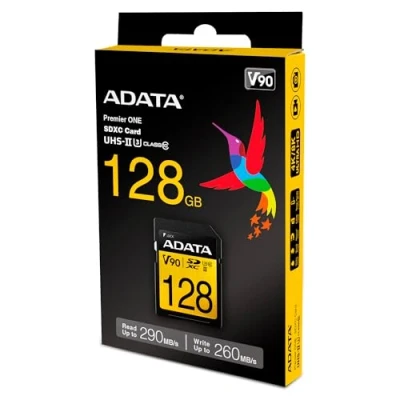 Afbeelding van Adata SDXC UHS II CL10 U3 128GB SD V90 4K/8K
