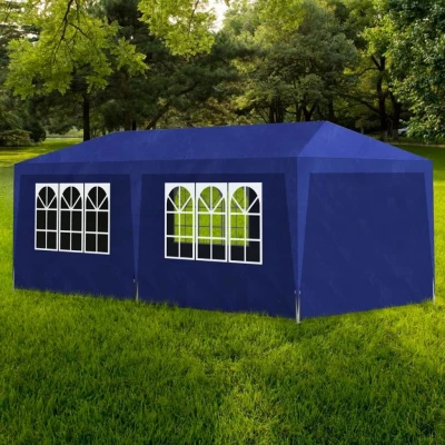 Afbeelding van Partytent 3x6 m blauw