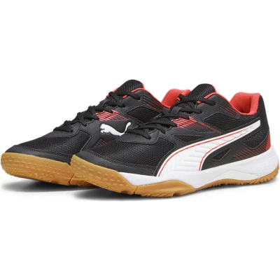 Afbeelding van Solarflash II 106882 Indoorschoenen Heren Puma Black Fire Orchid White Gum990 10