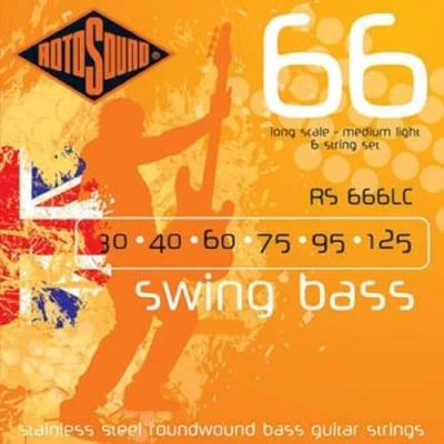 Afbeelding van Rotosound RS666LC Swing Bass 66 snarenset basgitaar