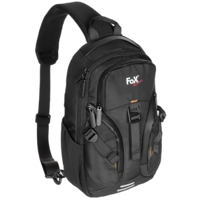 Afbeelding van Fox outdoor One strap rugzak / sling bag 7l, zwart