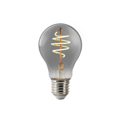 Afbeelding van Nordlux A60 lichtbron smart deco filament spiral E27 smoke glas 1800K