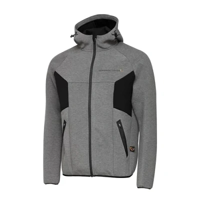 Afbeelding van Savage Gear Tec Foam Zip Hoodie Dark Grey Melange XL Vis trui