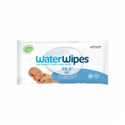 Image de Waterwipes Lingettes Biodegradable 60