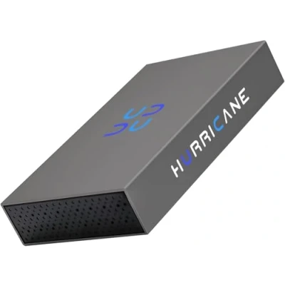 Afbeelding van HURRICANE 3518C3 2TB 3,5 inch aluminium externe harde schijf USB C HDD opslagruimte desktopgeheugen met voeding voor pc, Smart TV, Ps4, Ps5, Xbox laptop, compatibel Windows Mac OS Linux
