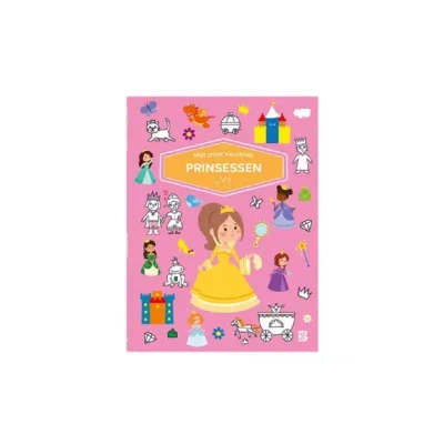 Afbeelding van Mega kleurboeken 1 Mijn groot kleurboek Prinsessen