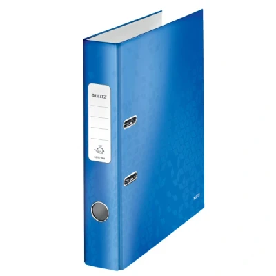Image de Leitz 180 WOW classeur cartonné A4 50 mm bleu métallisé