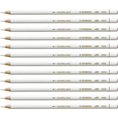 Afbeelding van Kleurpotloden STABILO All 8052 wit