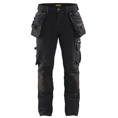 Image de Pantalon x1900 artisan stretch 4D noir