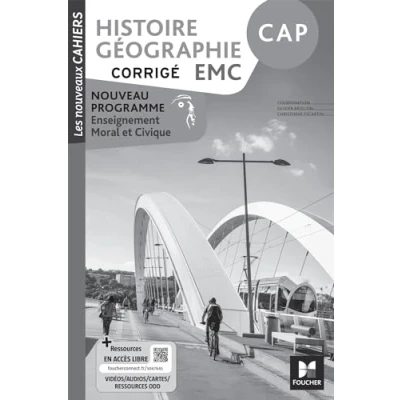 Afbeelding van HISTOIRE GEOGRAPHIE EMC CAP CORRIGE