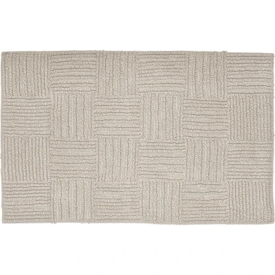 Afbeelding van Sealskin Reverse Badmat 60x90 cm Katoen Zand