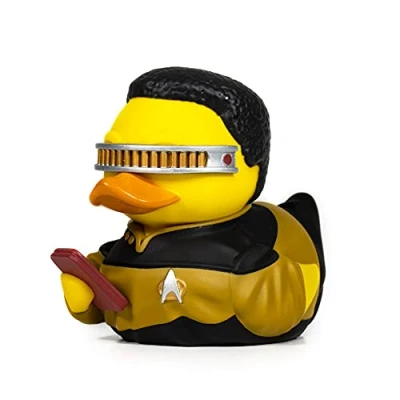 Afbeelding van TUBBZ Geordi La Forge Vinyl rubberen eendenfiguur, officieel Star Trek product, voor tv, films en videogames
