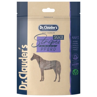 Afbeelding van Dr.Clauder&#039;s Snack Paardenfiletstrips Hondensnacks Paard 80 g