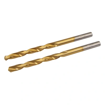 Afbeelding van Silverline HSS Boor met Titanium Coating Ø 5 mm 2 stuks