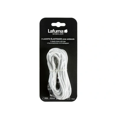 Afbeelding van Lafuma Elastiek Relaxstoel Wit