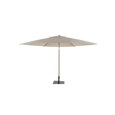 Afbeelding van 4 Seasons Outdoor Azzurro Parasol Ø300 cm Sand/Houtlook Frame