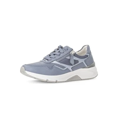 Afbeelding van Gabor Rollingsoft Sneakers blauw Leer Dames Maat 42