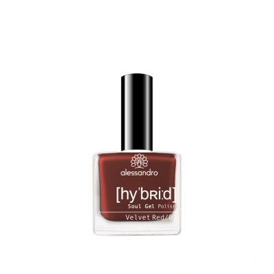 Afbeelding van Alessandro Hybrid Gel Polish 115, Velvet Red Nagellak Beautytasting