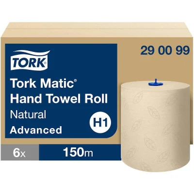 Afbeelding van Tork Matic Natural handdoekrol, 2 laags, 150 m handdoek