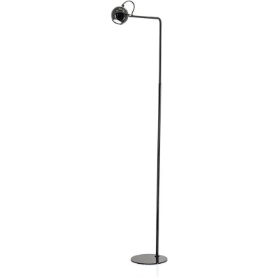 Afbeelding van vloer lamp camera zwart 42x22x150 cm