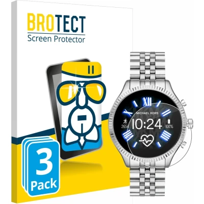 Afbeelding van BROTECT AirGlass kogelwerende glasfolie, Smartwatch beschermfolie, Transparant