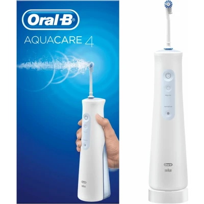 Afbeelding van Oral B Aquacare 4 Oxyjet Wit Elektrische Waterflosser