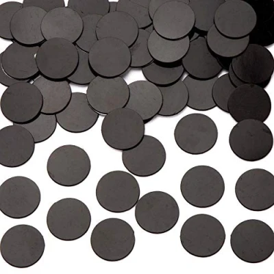 Afbeelding van Baker Ross Set van 100 grote zelfklevende magneetschijven voor decoratie, zwart