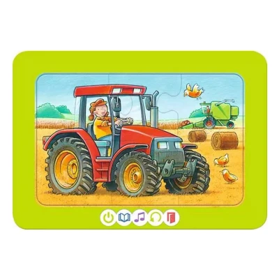 Afbeelding van Ravensburger tiptoi puzzel 00227 3 eerste puzzels: Voertuigen, schattige kaderpuzzels voor kinderen (6 onderdelen)