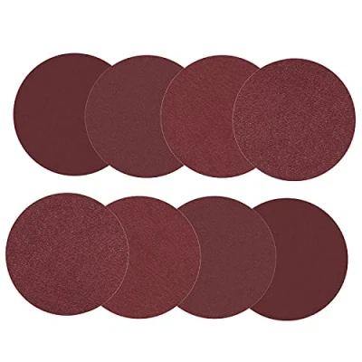 Afbeelding van Schuurpapier 125 mm (40/80/120/240), schuurschijven voor excentrische schuurmachines, klittenband schuurbladen 5 inch houtmaterialen, spaanplaat, metaal (80 stuks, zonder