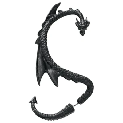 Afbeelding van Alchemy THE DRAGON&#039;S LURE Oor wrap Zwart