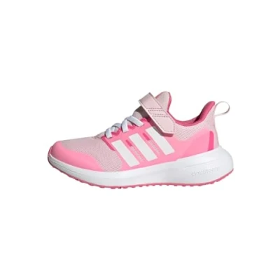 Afbeelding van adidas Performance Fortarun 2.0 Unisex Hardloopschoenen neutraal voor kinderen, Maat: 38 2/3, Clear pink/footwear white/bliss pink