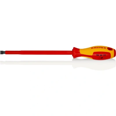 Image de KNIPEX 98 20 10 Tournevis pour vis à fente isolé plusieurs composants, testé VDE, bruni 320 mm