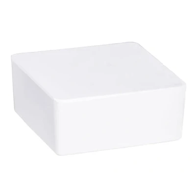 Afbeelding van WENKO Cube Luchtontvochtiger navulverpakking met oranje geur, 500 g, voor luchtontvochtiger, vermindert schimmel en geuren, granulaatblok