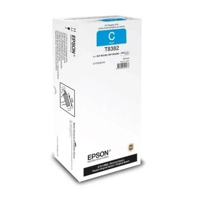 Image de Epson T8382 167.4 ml cyan original recharge d&#039;encre pour WorkForce Pro WF R5190, R5190DTW, R5690, R5690DTWF, R5690DTWFL