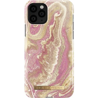 Afbeelding van iDeal of Sweden Fashion Case Golden Blush Marble iPhone 11 Pro