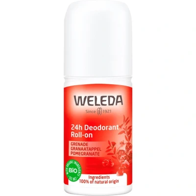 Afbeelding van Weleda 24h Roll On Deodorant Granaatappel