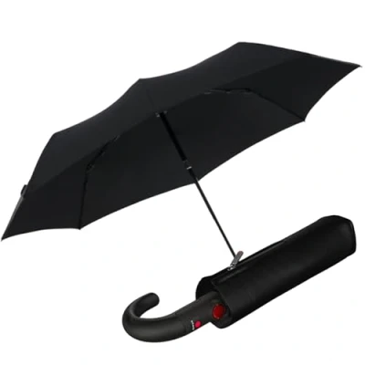 Afbeelding van Knirps Paraplu, Heren, Maat: One Size, Black