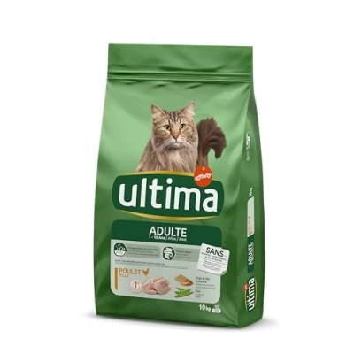 Afbeelding van Ultima Cat Adult Kip Kattenvoer 10 kg