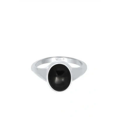 Afbeelding van Elli Classic Ring, Dames, Maat: 54, Silberfarben