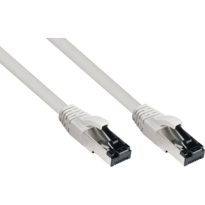Afbeelding van S/FTP CAT8.1 40 Gigabit netwerkkabel / grijs LSZH 0,50 meter