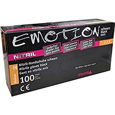 Afbeelding van Efalock Professional Emotion Nitril handschoenen, maat M, 100 stuks