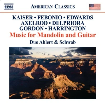 Afbeelding van Duo Ahlert &amp; Schwab Music For Mandolin Guitar (CD)